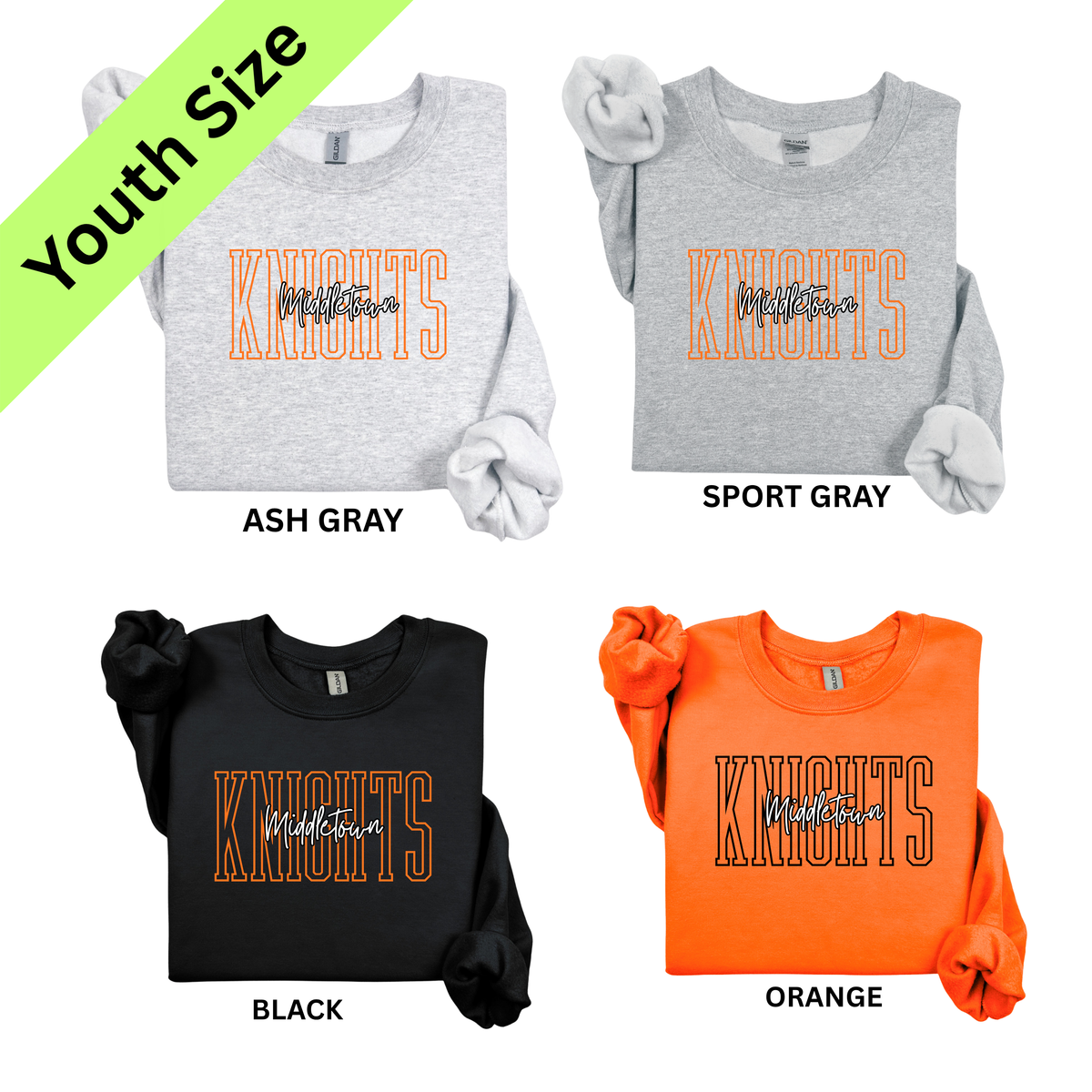 Youth Knights Cursive