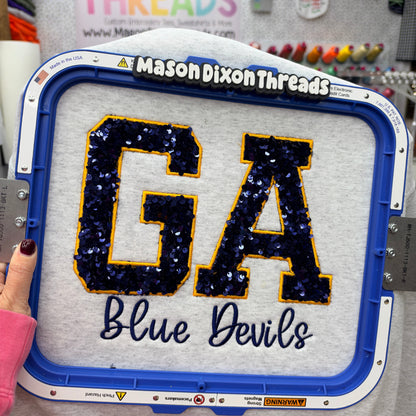 Sequin School Mascot
