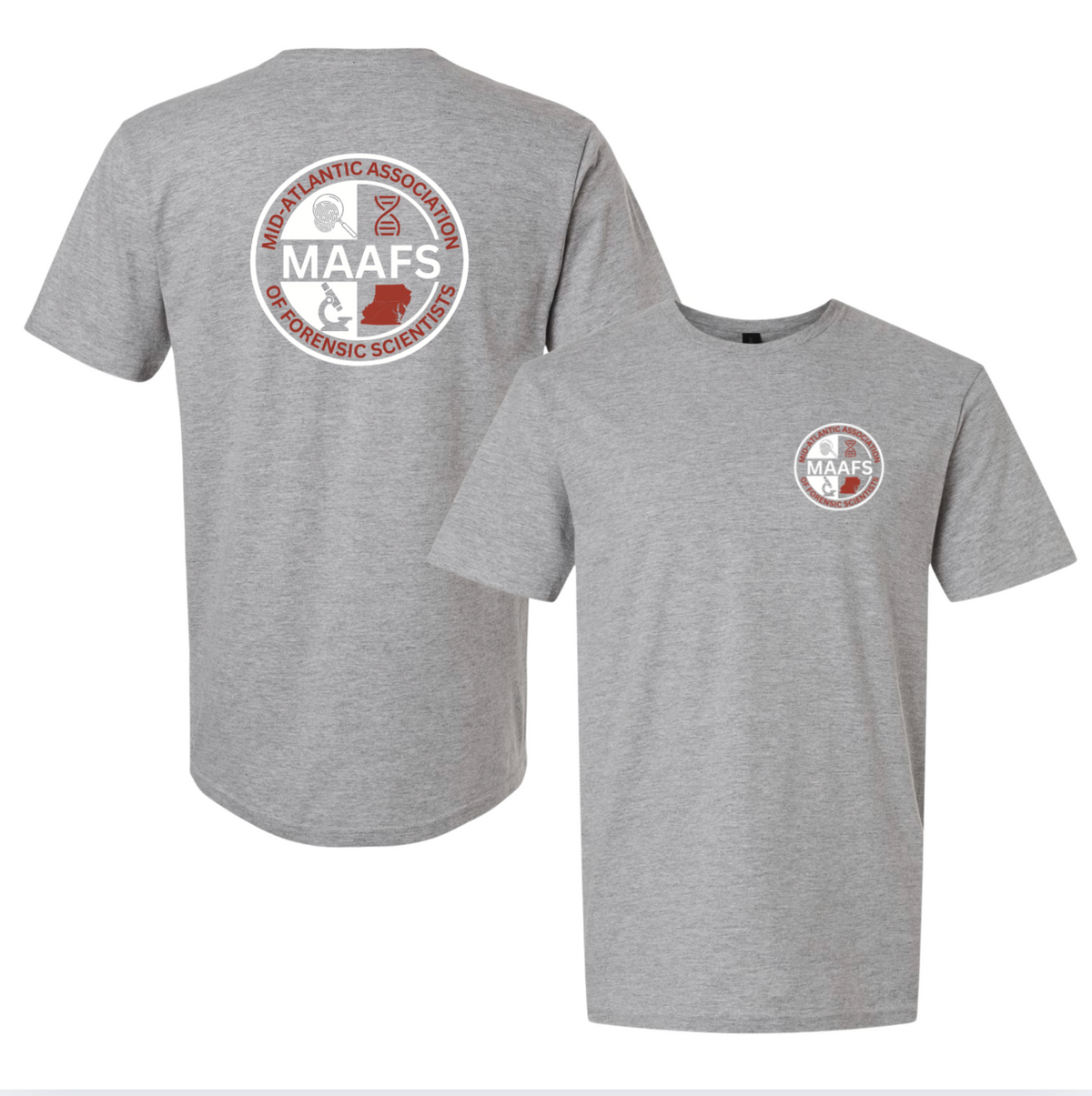 White and Red Logos